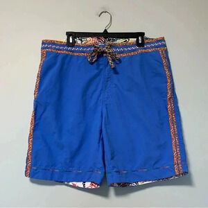 Robert Graham  blue shorts